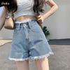 Casual Wide Leg Jean Shorts Women Summer High Waisted Everything with Small People Slimming