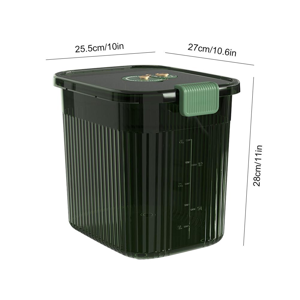 5/10Kg Flour Storage Tank Sealed Rice Tank Storage Box Insect Proof Dry Food Box Moisture-Proof Large Capacity Kitchen Organizer
