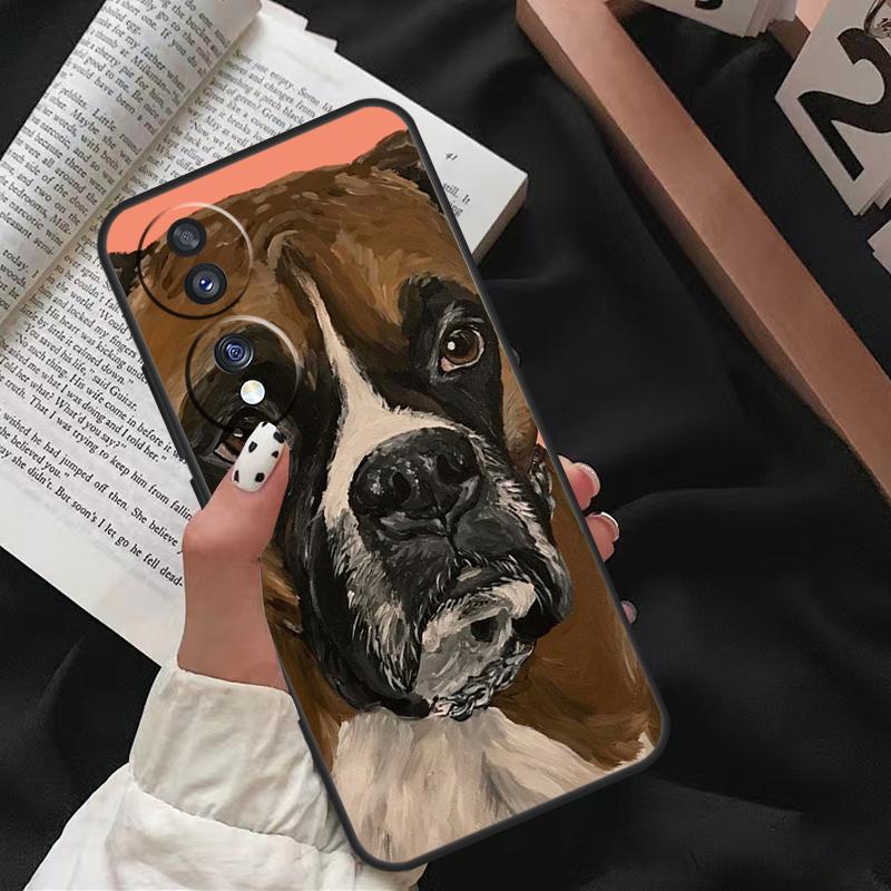 Чехол для телефона Boxer Dog For Honor Magic 8 6 7 Pro Для Honor X9d X9c X9b X9a X8c X8b 200 400 50 70 90 Lite Win RT