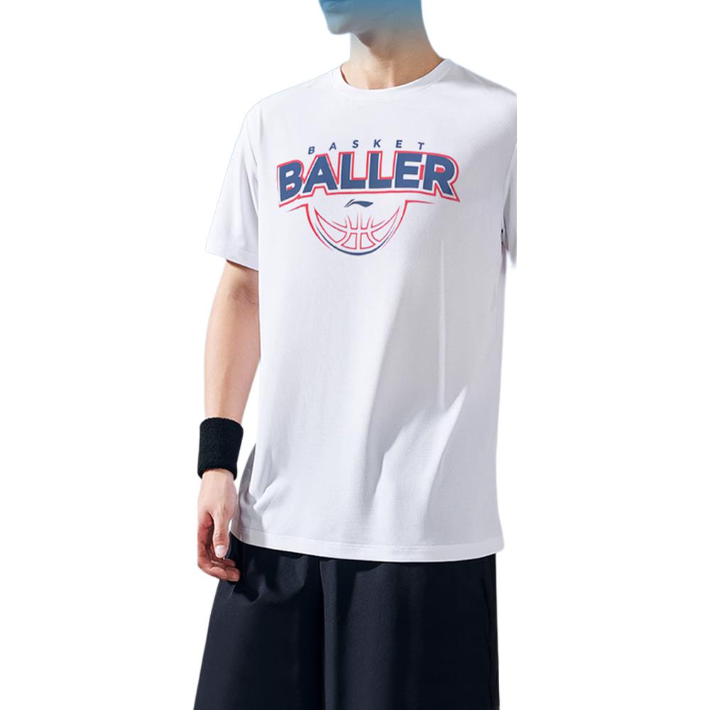 Спортивная коллекция Li Ning T-shirt Мужская Фантомная Ночь Черный YTSU077-2