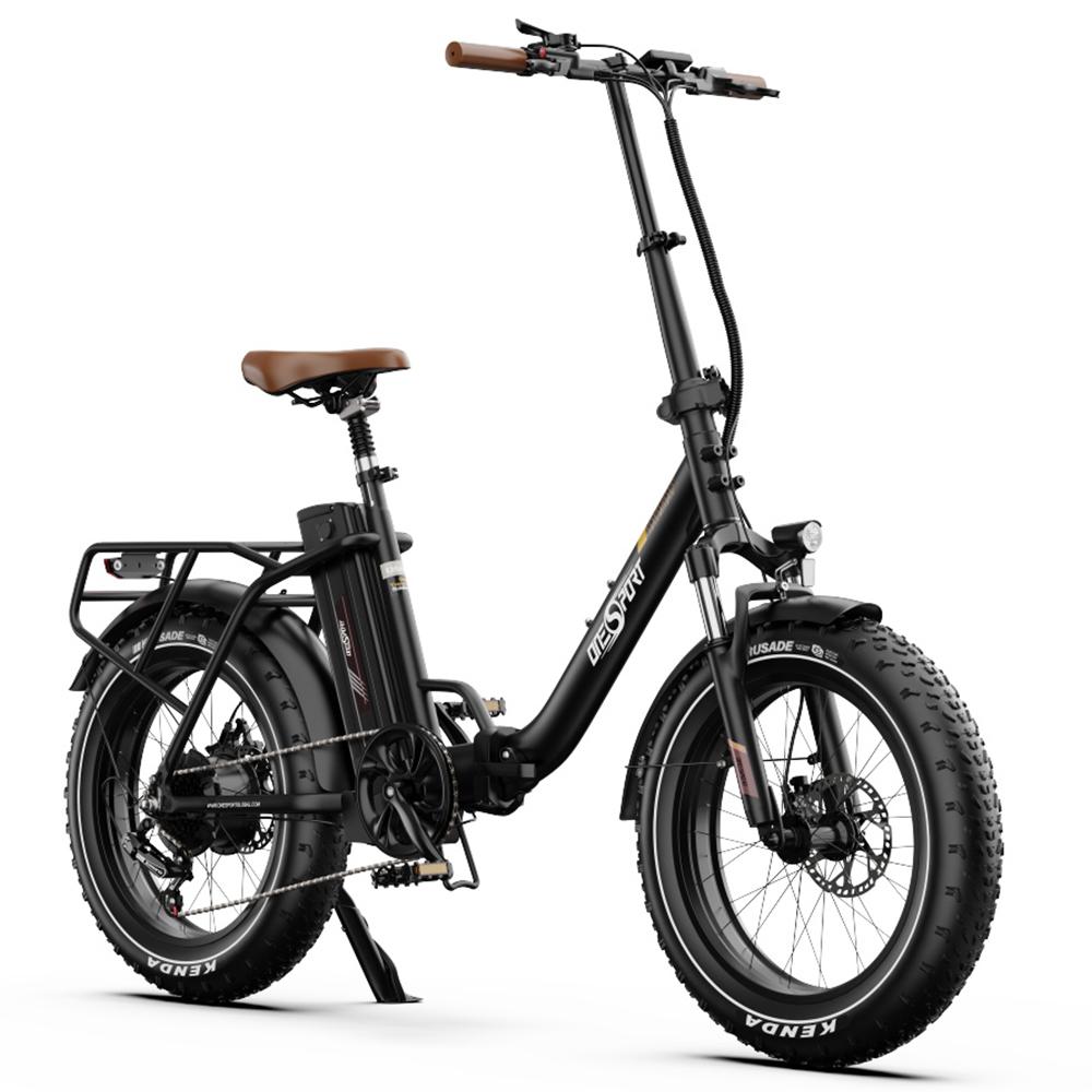 Электровелосипед Onesport OT16 Max 20" Двигатель 500 Вт Складной Электровелосипед 48 В 18 Ач С Bluetooth-приложением Shimano 7 скоростей Максимальная нагрузка 120 кг