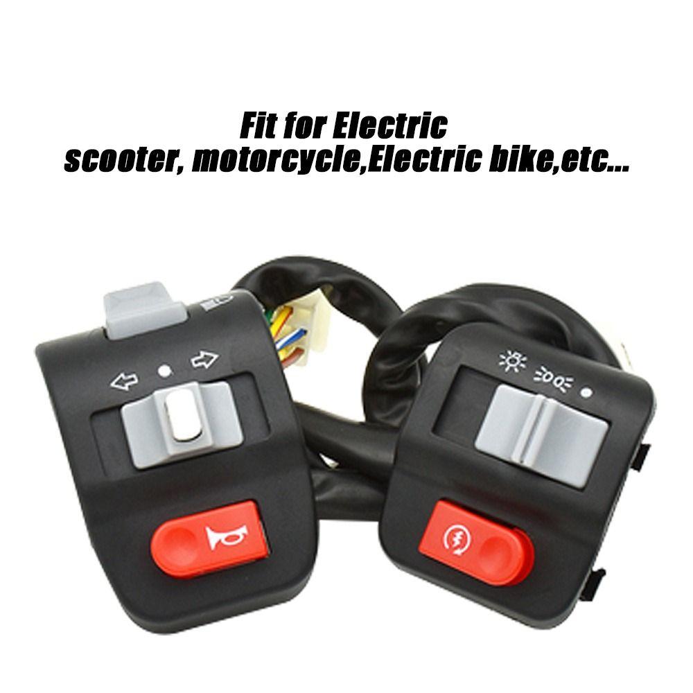 Accessories LED Light Switch Horn Switch Motorcycle Parts Headlight Handle Switch Flash Switch