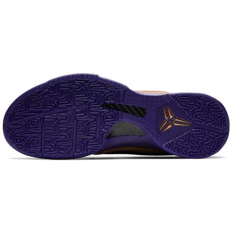 Nike X UNDEFEATED Zoom Kobe 5 'Hall Of Fame' Удобные Низкие Баскетбольные Кроссовки с Круглым Носком Коллаборация Высокопроизводительные DA6809-700