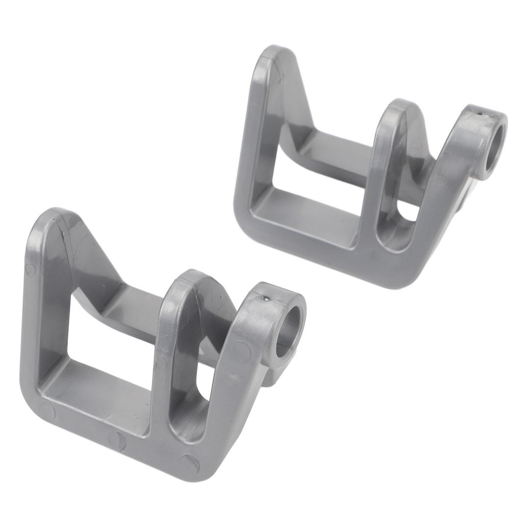 2Pcs Boat Bumper Clips Quick Release for Binding Nylon Fiberglass Pontoon Holders Rope Accessories Silver