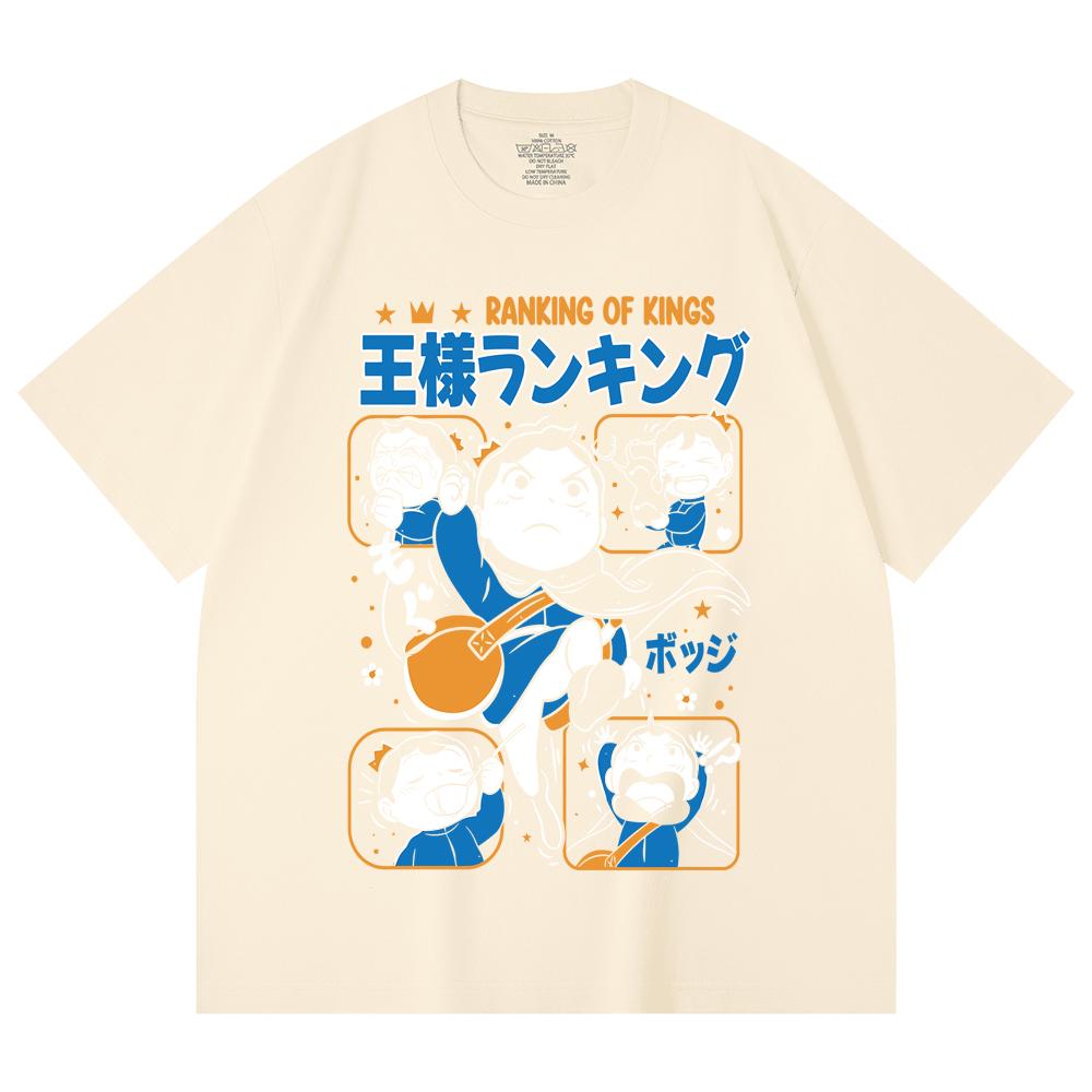 230 Gsm 100% Cotton Ousama Ranking V1 Print Unisex Heavy Cotton T Shirt