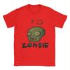 BRAINS  Plants Zombies T Shirts Unisex 100 Cotton Vintage TShirt O Neck  Tees Short Sleeve Clothing Plus Size