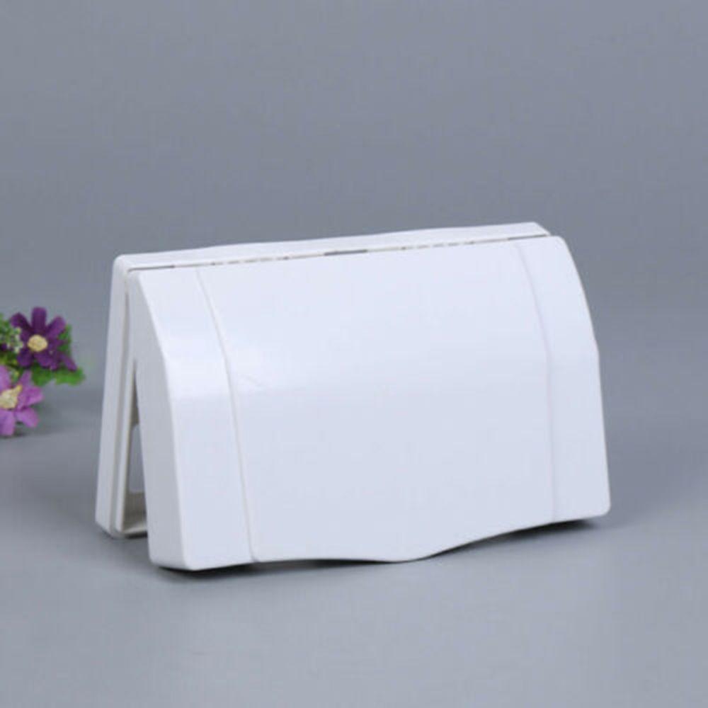 1PC Power Outlet Safety Waterproof Double Sockets Socket Protector Splash Box Electric Plug Cover