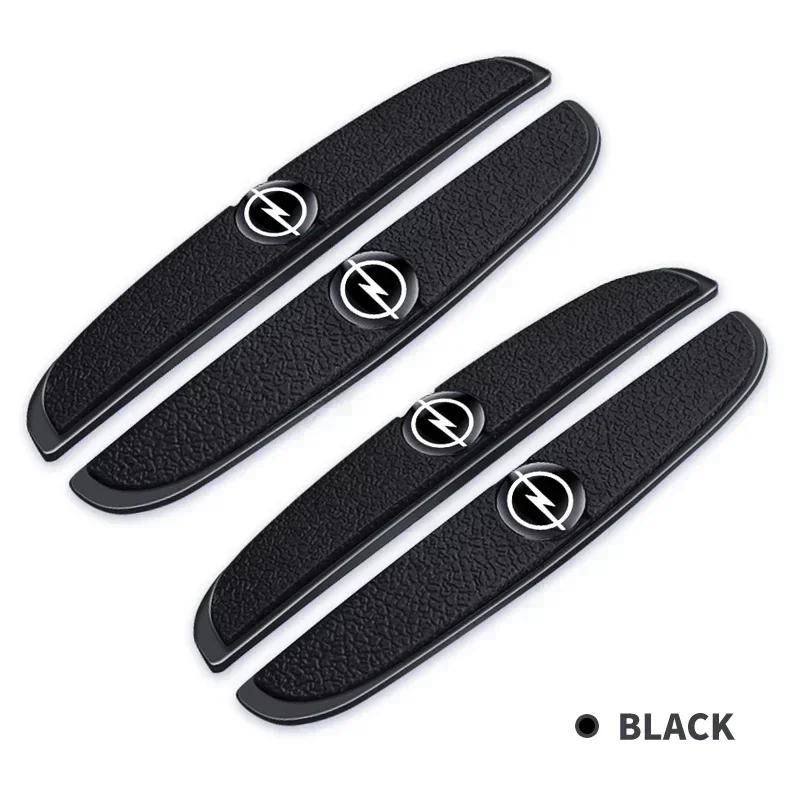 4PCS Car Door Anti-collision Bumper Strip Protective Sticker For Opel Astra Insignia Corsa Zafira Meriva Mokka Vivaro Vectra