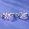 Крыло ангела и демона, пары, кольца для женщин, кольца в стиле хип-хоп, открытое кольцо, ювелирные изделия для большого пальца