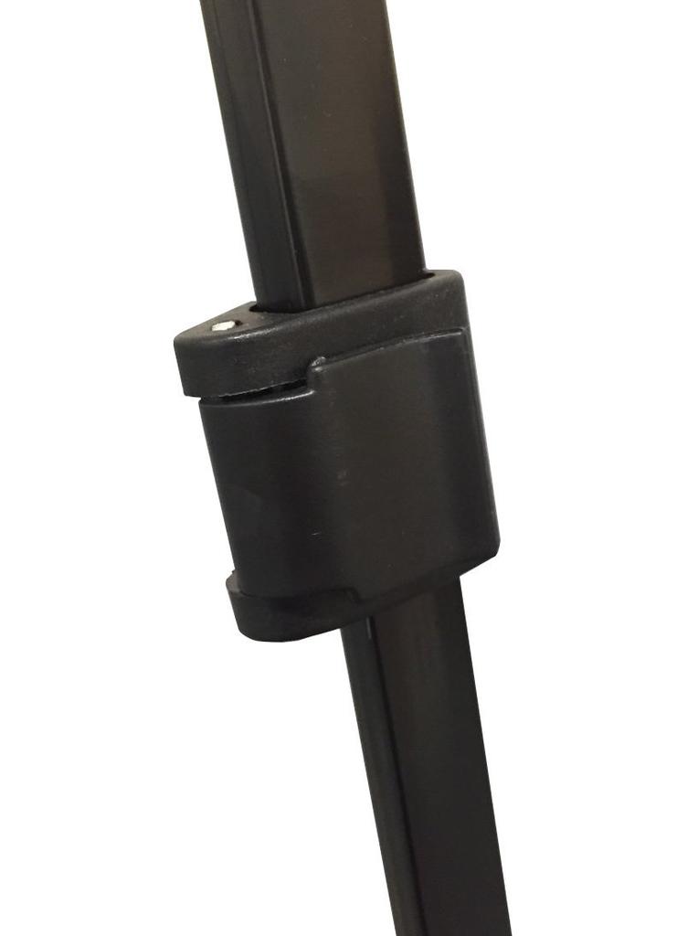 THE DISPLAY YS-003 Series Easel for B1, A1, and B2 Panels! Metal Tripod Easel with 3-Section Telescopic Folding (Black, 1 Unit)