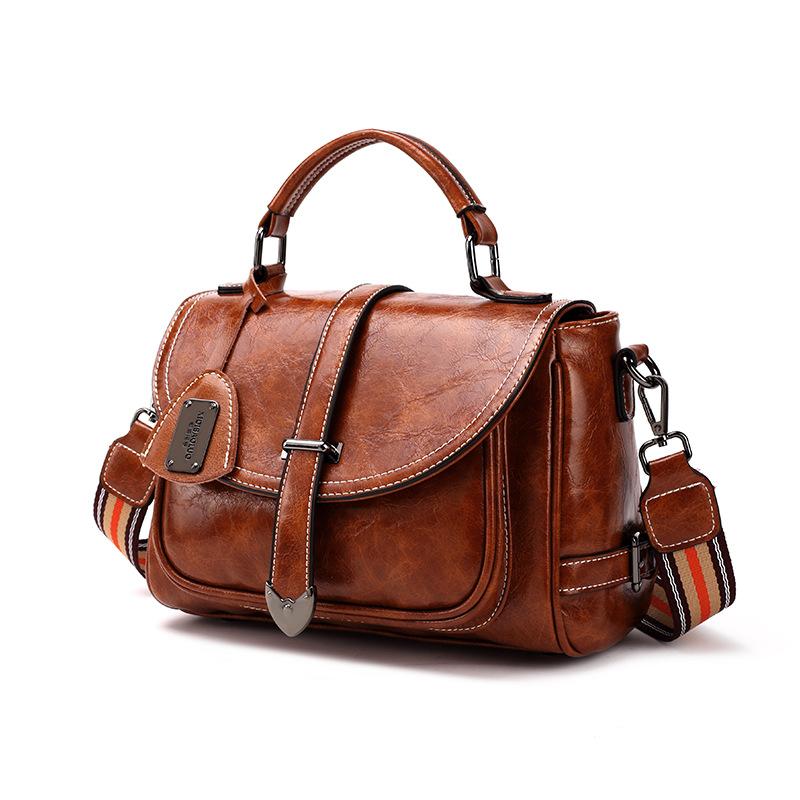 Модная женская сумка через плечо, кожаные сумки через плечо, сумка-портфель