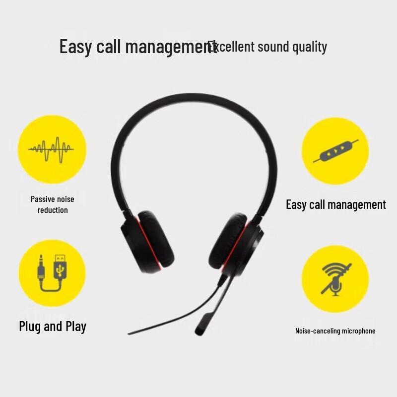Jabra Evolve 20 MS Mono USB-гарнитура (Китайская версия)