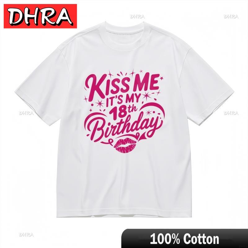 Unisexs Fashion Comfy Classic TShirt Star Ribbon Birthday Slogan Graphic Art Tee Clothing TShirts for Anniversary Gift TShirt