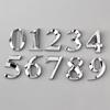 Door Address ABS Plastic Label 5cm Door Plate Sign Digits Self Adhesive House Number Stickers 3D