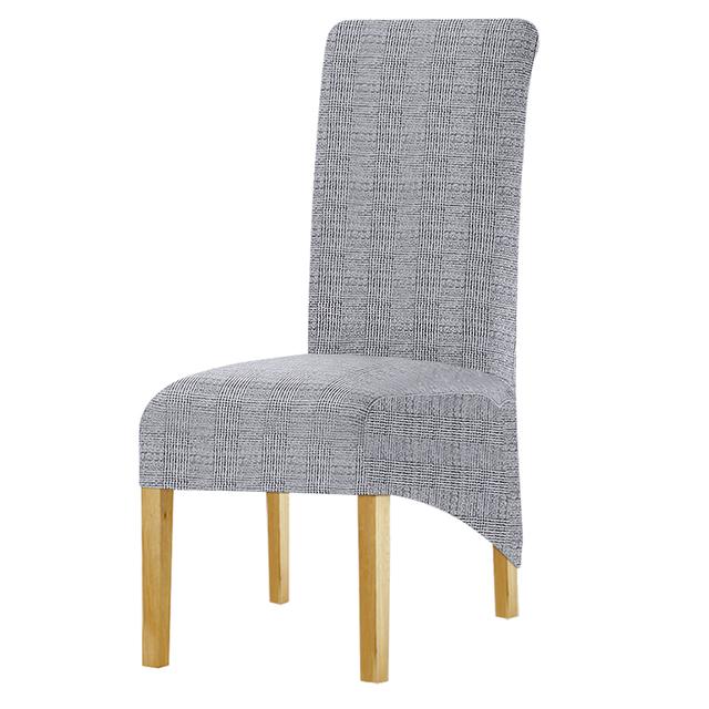 Чехол для стула большого размера с принтом, чехлы на длинные спинки, чехлы для стульев для обеденного стола, для дома, ресторана, отеля, вечеринки, свадьбы, банкета