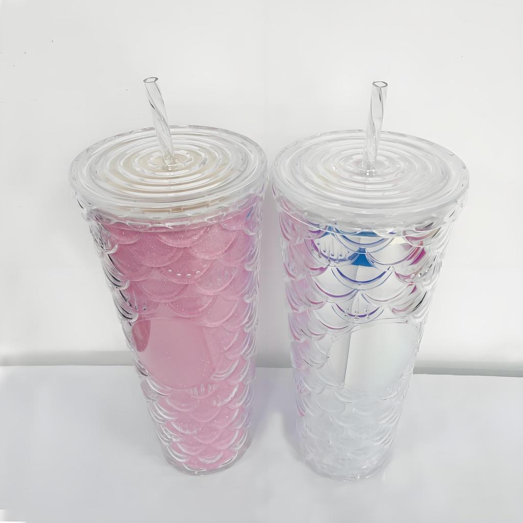 Бутылка для воды IOLOYU 700 мл тамблер с соломинкой легко моющаяся бутылка для воды с соломинкой пластиковая бутылка для воды легкая бутылка для напитков большая вместимость