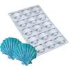 Silicone Sea Shell Mold Baking Mould for Chocolate, Soap, Candle, Fondant Birthday Cake Decoration