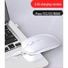 Dual Mode Rechargeable Silent Wireless Mouse