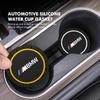 Автомобильная наклейка 2025 Горячая силиконовая подставка для чашки Автомобильный коврик для стакана Нескользящие водонепроницаемые вкладыши в слот для BMW X1 X2 X3 X4 X5 X6 X7 G20 G30 6GT E46 E90
