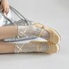 Балетки серебристые маленькие кожаные женские 2025 лето новые модели с юбками, вечерние туфли на плоской подошве красивые Мэри Джейн одинарные туфли