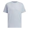 Sportswear Simple Comfortable Crew Neck Short Sleeve T-Shirt Men Tops Silver Gray JL6049