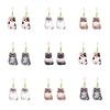 Fun Cartoon Cute Kitten Earrings, Creative Simple Earrings Animal Earrings