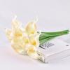 5/10Pcs Real Touch Calla Lily Artificial Flowers White Wedding Bouquet Bridal Shower Party Home Flower Decoration Fake Flower