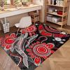 South Sydney Rabbitohs Print Rug, Washable Floor Carpet, For Entryway Dorm Laundry Room Office Study, Home Decor Birthday Christmas Gift