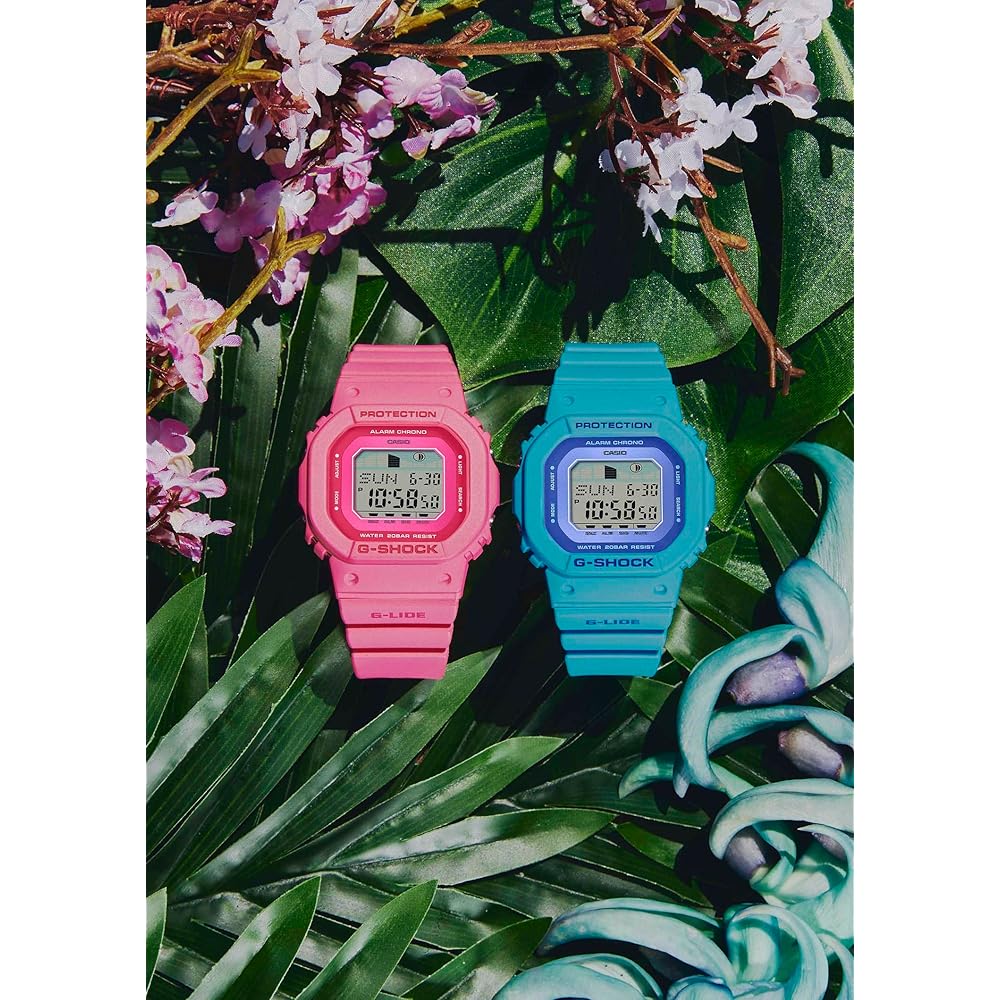 Часы Casio G-Shock G-Lide Среднего размера Экологичный материал Женские Синие GLX-S5610-2JF