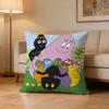 Cute Cartoon B-Barbapapa Pillow Case Pattern Printed Pillowcase For Living Room Sofa Cushion Cover