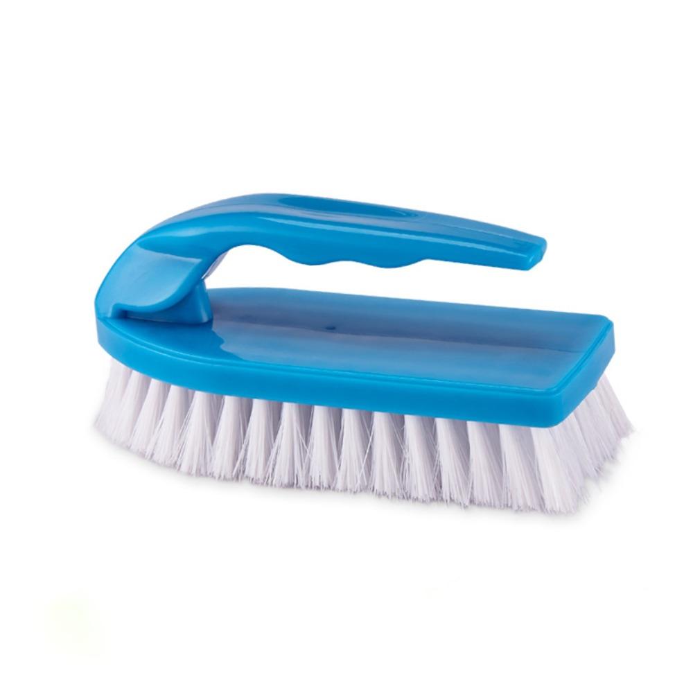 Stiff Bristle Cleaning Brush Plastic Handle Stiff Bristle Brush Scrubber Brush Kitchen Cleaning