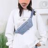 Nylon Waist Bag Multifunctional Sport Backpack Casual Chest Crossbody Bag  Women