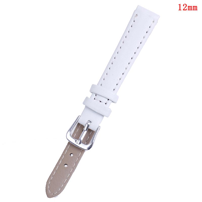 Ремешок для часов из искусственной кожи 12 мм, ремешок для часов ярких цветов, ремешки для часов