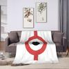 Super Warm Blanket Camping Mirai Nikki Number Twelve Throw Blanket  Flannel Bedspread Living Room Street Trend Sofa Bed Cover