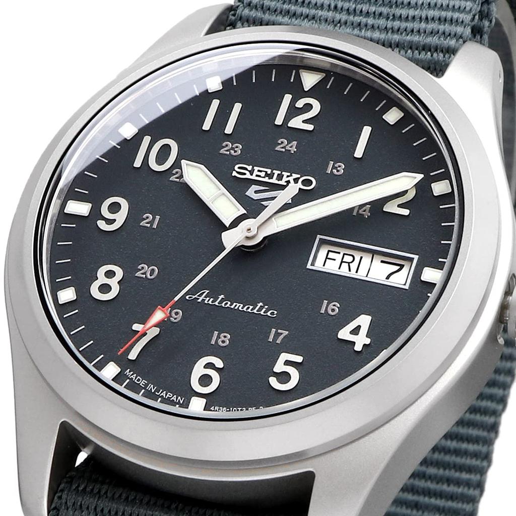 Seiko 5 Sports Automatic Mechanical Limited Made in Blue Gray Watch, Edition, Men's, Japan, SRPG31