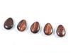 27Cts. Кабошон Груша Красный Тигровый Глаз Лечебный Свободный Драгоценный Камень Лот 05 Шт 10X14ММ RQ-1996