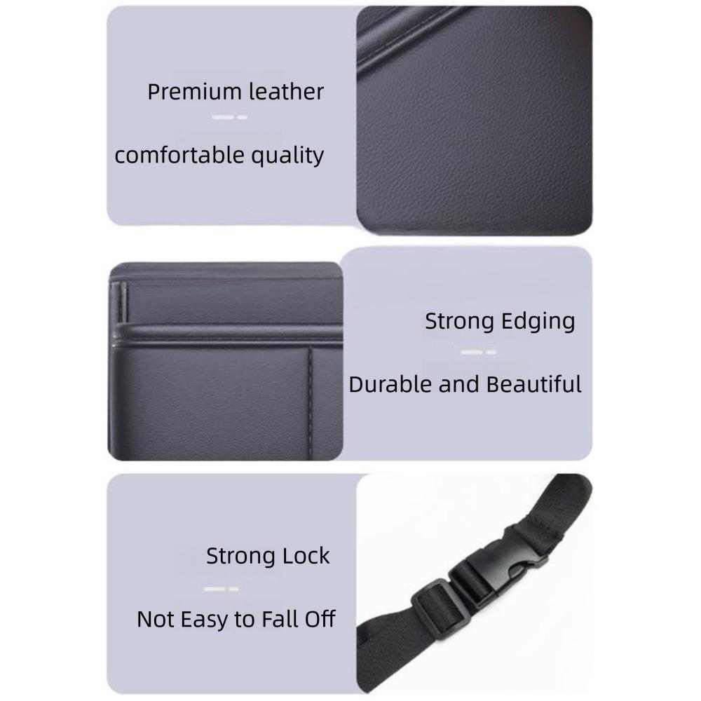 Со складным столиком, органайзер для хранения на спинку сиденья, защита от пинков, аксессуары для интерьера автомобиля