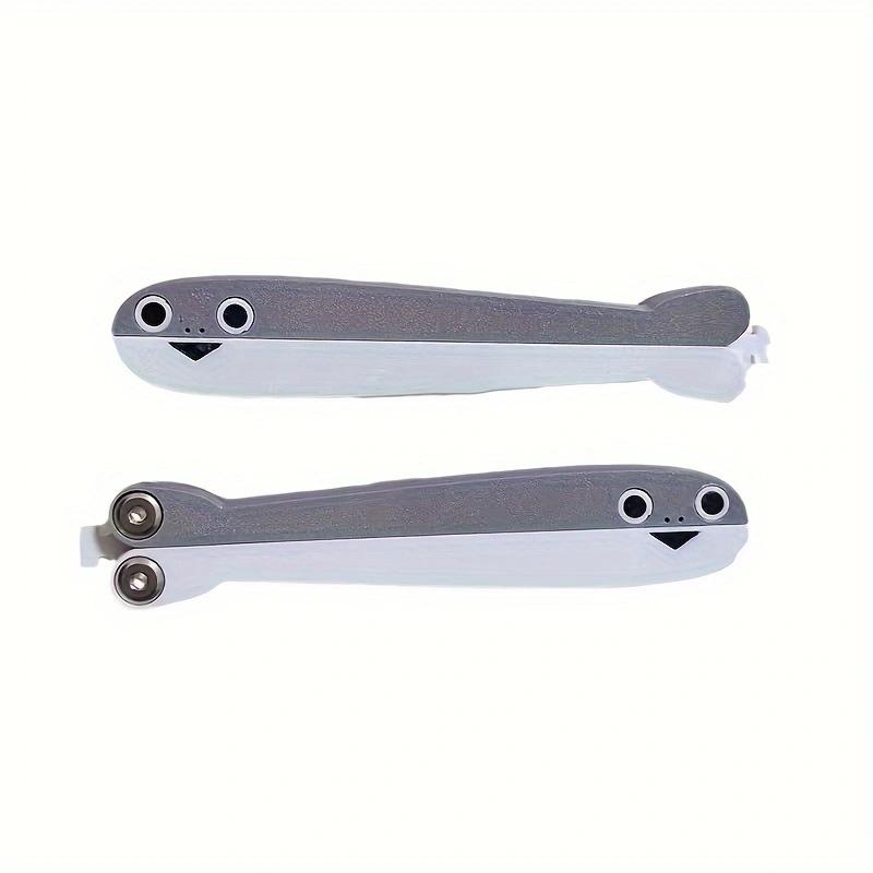 4 шт. наборы ножей-бабочек, коллекция моделей, безопасный пластиковый нож, 3D модель ножа с гравитационным когтем