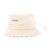 Jacquemus 223ac001 1514 11e Шляпа-ведро Le Bob Gazeau с бантом