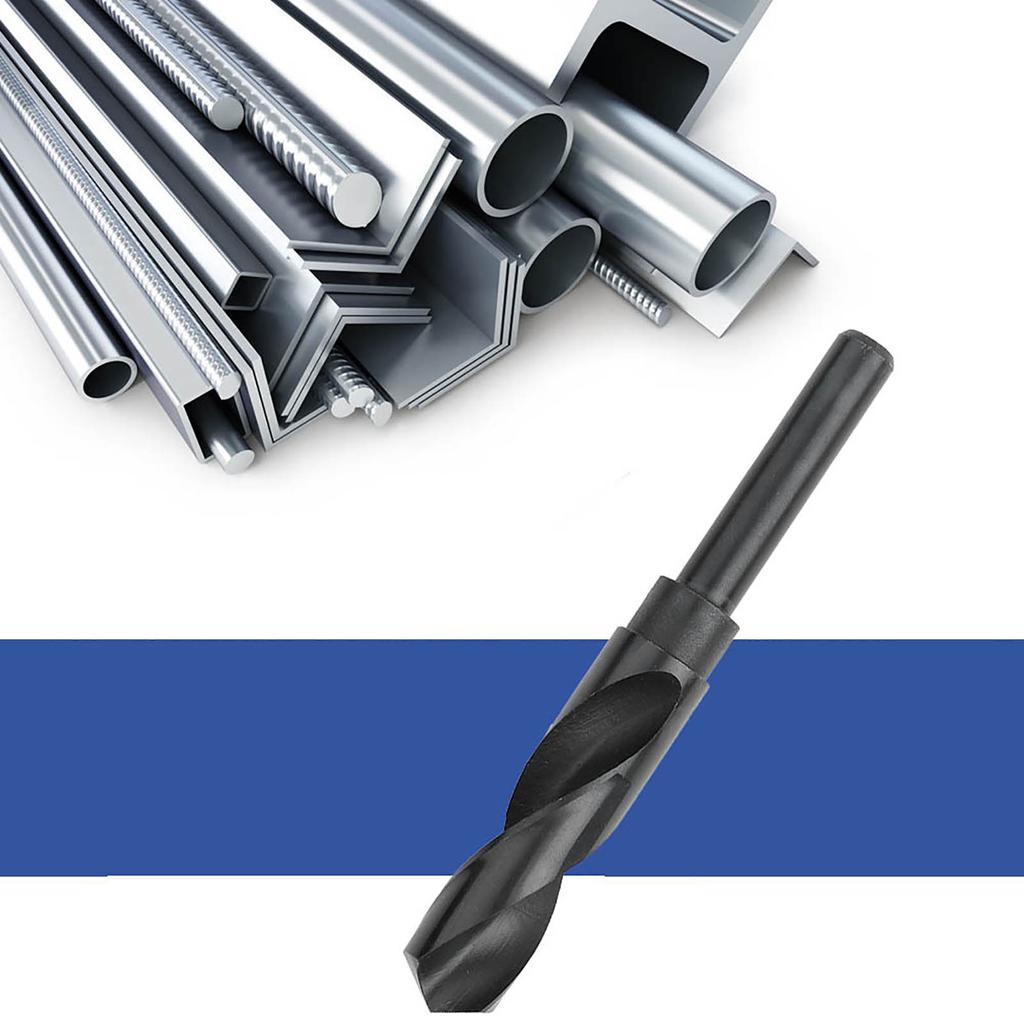 12-дюймовое сверло с хвостовиком, быстрорежущая сталь, спиральное сверло, инструмент для дерева, металла (21,0 мм)