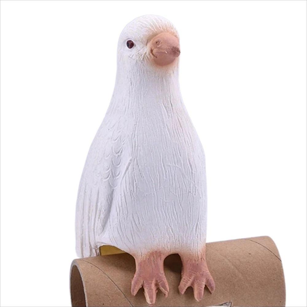 Mentalism Vanishing Dove Imitation Pigeon Fake Living Dove Comedy Props Dove Magic Tricks Close-Up