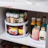 Кухонный лоток для хранения, вращающийся нескользящий большой вместительный портативный круглый кухонный органайзер для приправ, проигрыватель, бытовые принадлежности