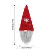 Безликие чехлы на бутылку вина в виде Рудольфа - Вязаные рождественские украшения для стола