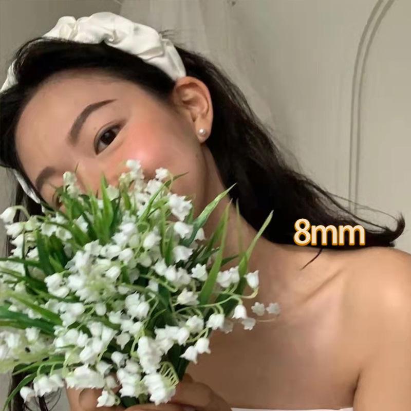 Серьги Shijia 2023 Retro Pearl с иглой из серебра 925 пробы - элегантные высококачественные женские украшения