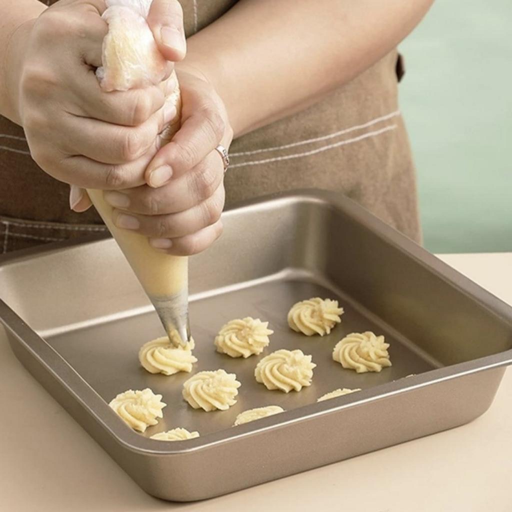 100 Помощник по украшению десертов. Утолщенный одноразовый кондитерский мешок, легко выдавливать крем, опытный помощник пекаря.