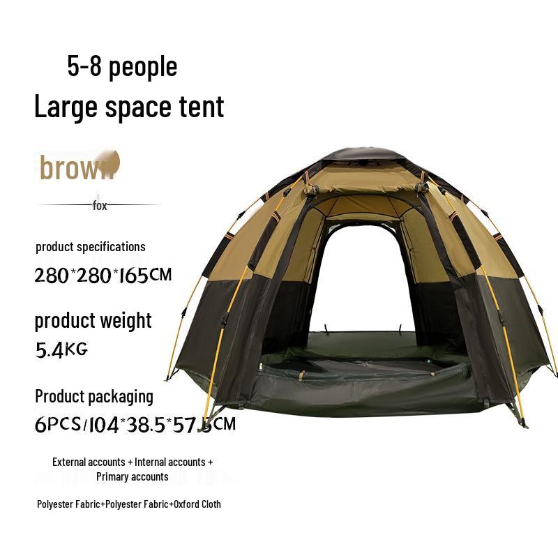 Портативная автоматическая палатка: Ветрозащитный, Дождезащитный, Защита от солнца для кемпинга на открытом воздухе
