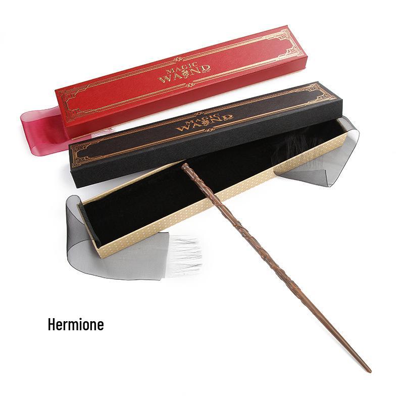 Harry, Malfoy, and Hermione Magic Wand Toy with Metal Core for Halloween
