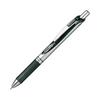 Шариковая ручка Pentel с гелевыми чернилами Energel, выдвижная, 0,3 мм, серебристый стержень BLN73-A, черный
