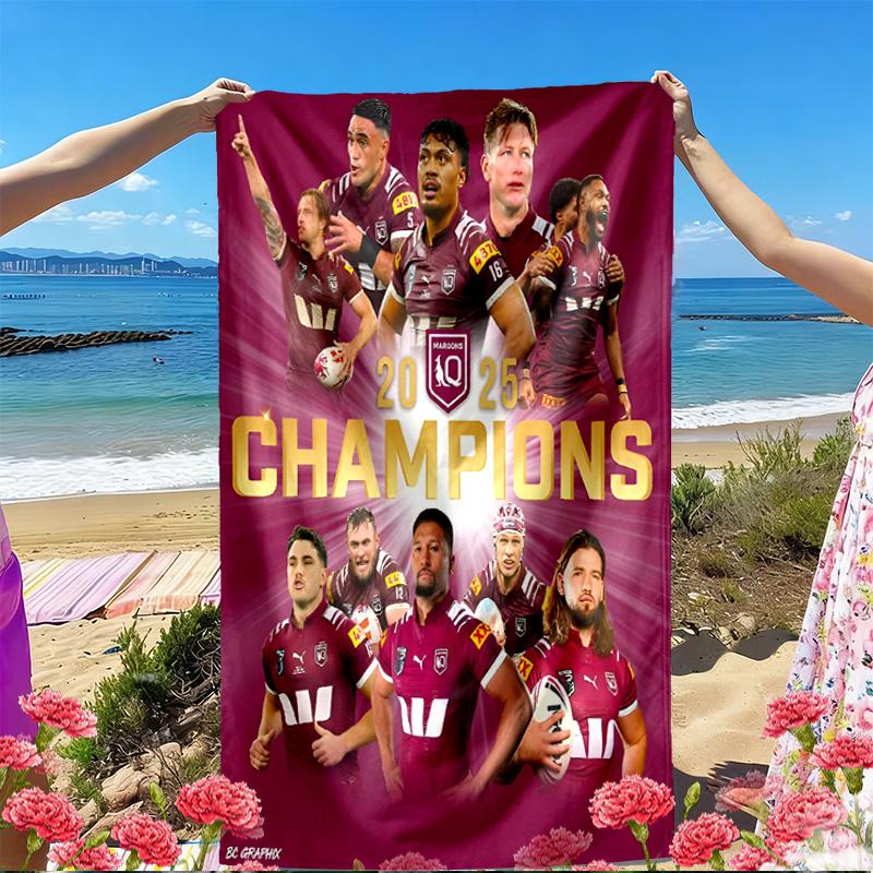 Пляжное полотенце с принтом Manly Warringah Sea Eagles, Универсальное легкое впитывающее пляжное полотенце для бассейна, серфинга, йоги, ванной комнаты, Идеальный подарок на день рождения или праздник