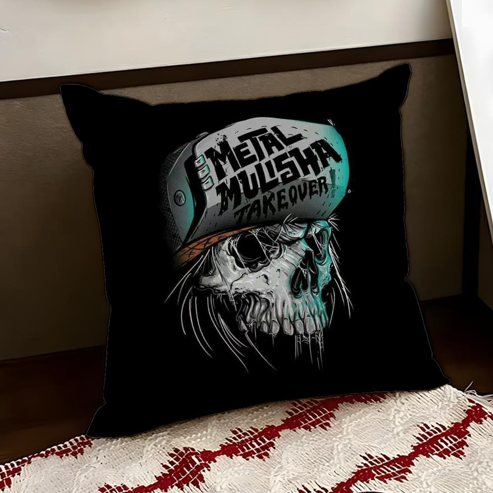 Motocross MMetal MulishaS Cushion Cover Reversible Soft Durable Pillow Cover Home Car MultiScene Use for Daily Comfort